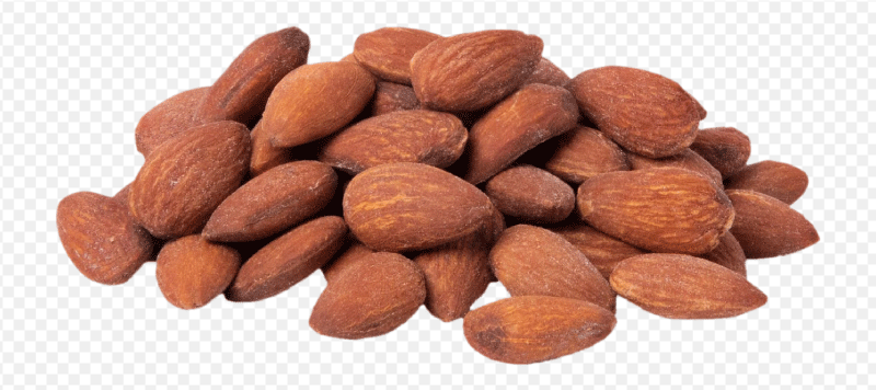 png transparent Roasted Almonds (Salted), Almonds, Salted, Nuts, healthy, snacks, brown nuts, Almond milk Almond oil Almond butter, almond, dried Fruit, food png