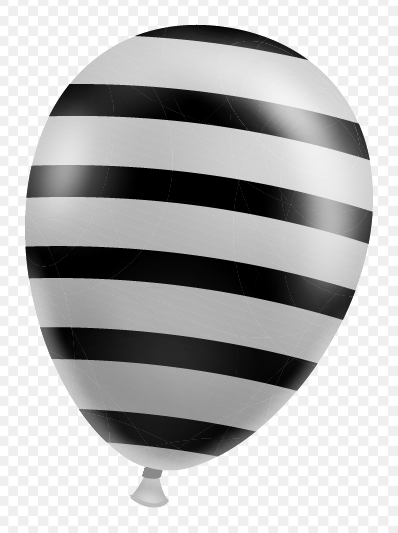 Halloween party grey balloons PNG