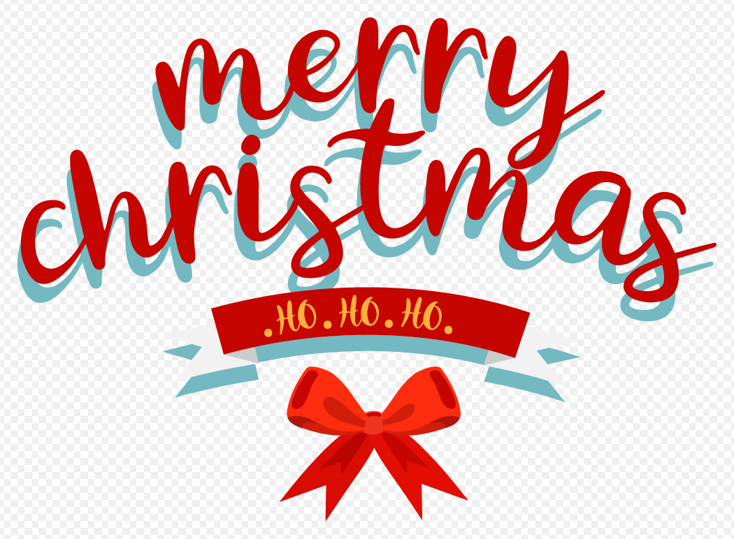 Christmas lettering badge free pngdrop