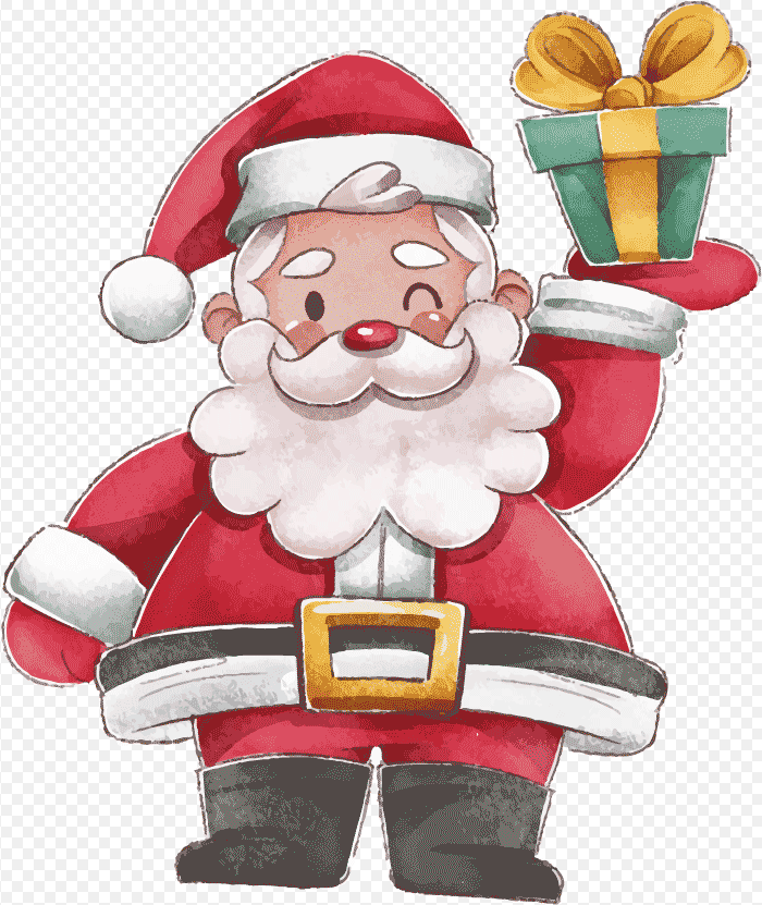 christmas santa claus, santa claus, the santa clause, claus, old fashioned santa pngdrop, so cute santa, watercolor